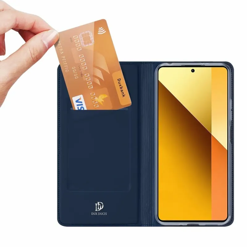Mobiliojo telefono dėklas Dux Ducis XIAOMI REDMI NOTE 13 5G Mėlyna