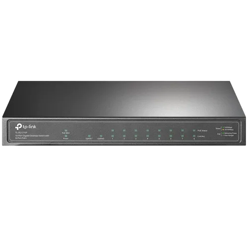 TP-Link TL-SG1210P Unmanaged Gigabit Ethernet (10/100/1000) Power over Ethernet (PoE) Grey