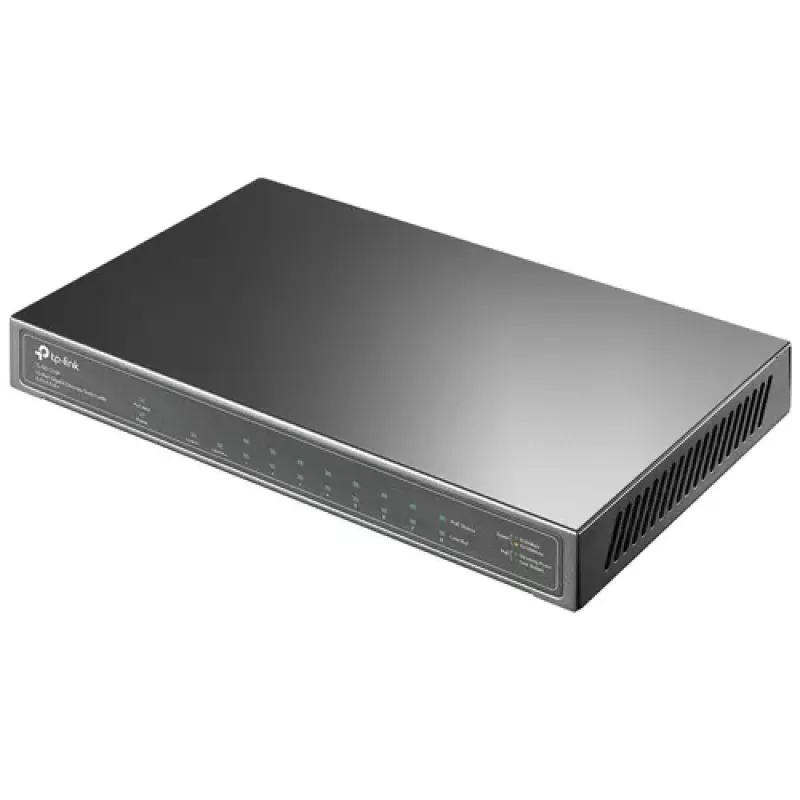 TP-Link TL-SG1210P Unmanaged Gigabit Ethernet (10/100/1000) Power over Ethernet (PoE) Grey