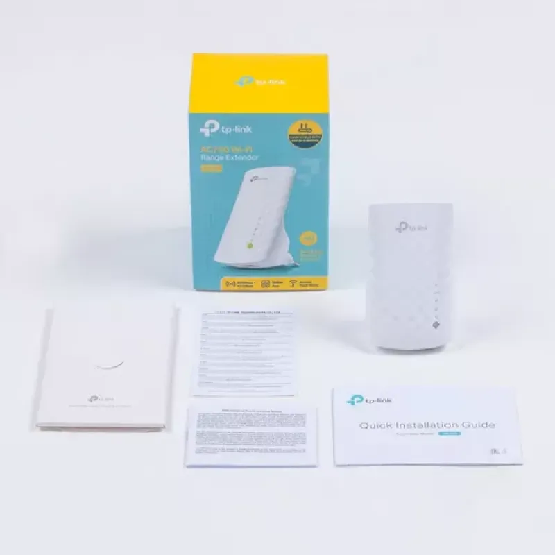 TP-Link RE200 tinklo stiprintuvas Tinklo kartotuvas Balta 10, 100 Mbit/ai