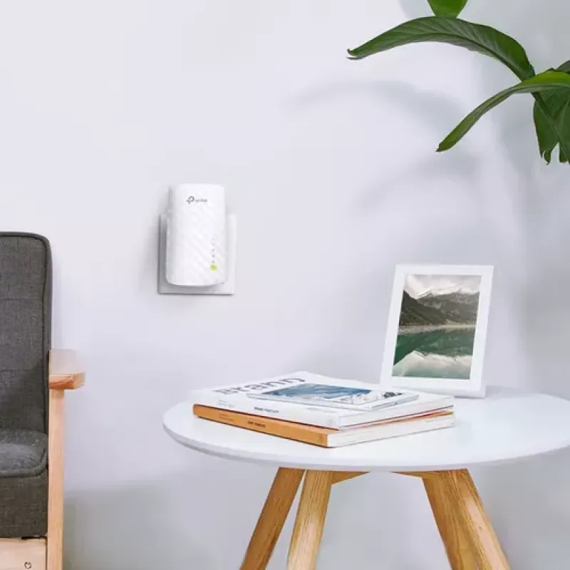 TP-Link RE200 tinklo stiprintuvas Tinklo kartotuvas Balta 10, 100 Mbit/ai