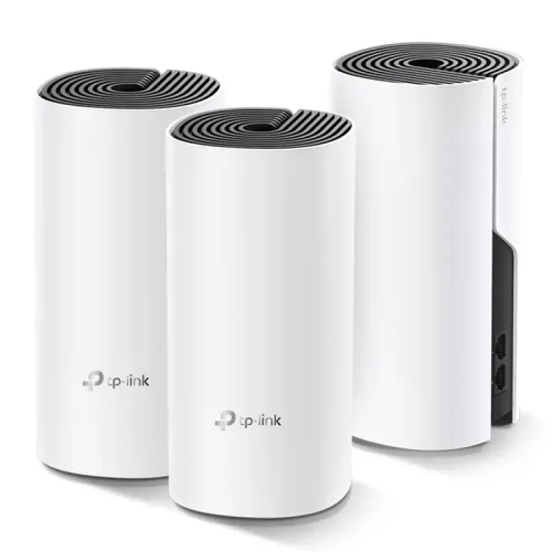 TP-Link Deco M4(3-pack) Dviguba juosta (2,4 GHz / 5 GHz) Wi-Fi 5 (802.11ac) Balta 2 Vidinis