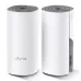 TP-Link Deco E4 (2-pack) Dual-band (2.4 GHz / 5 GHz) Wi-Fi 5 (802.11ac) White, Grey Internal