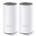 TP-Link Deco E4 (2-pack) Dual-band (2.4 GHz / 5 GHz) Wi-Fi 5 (802.11ac) White, Grey Internal