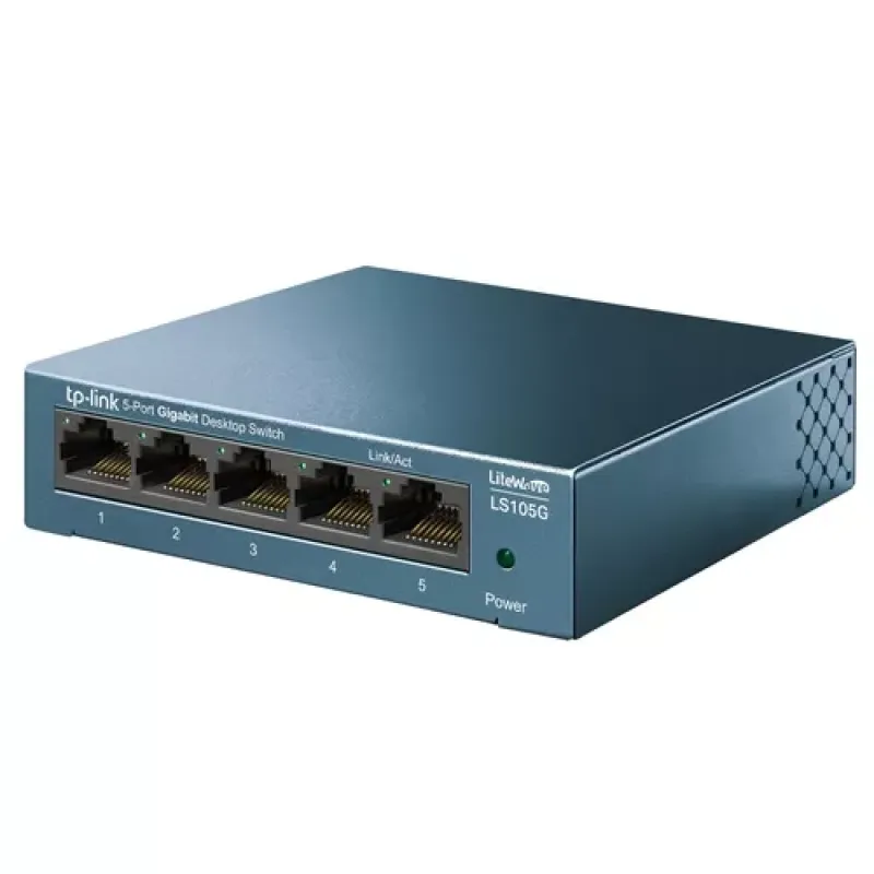 TP-Link LS105G Ne-valdomas Gigabit Ethernet (10/100/1000) Mėlyna
