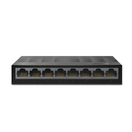 TP-Link LS1008G Ne-valdomas Gigabit Ethernet (10/100/1000) Juoda