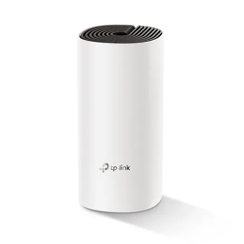 TP-Link Deco E4 (1-pack) Dviguba juosta (2,4 GHz / 5 GHz) Wi-Fi 5 (802.11ac) Balta, Pilka Vidinis