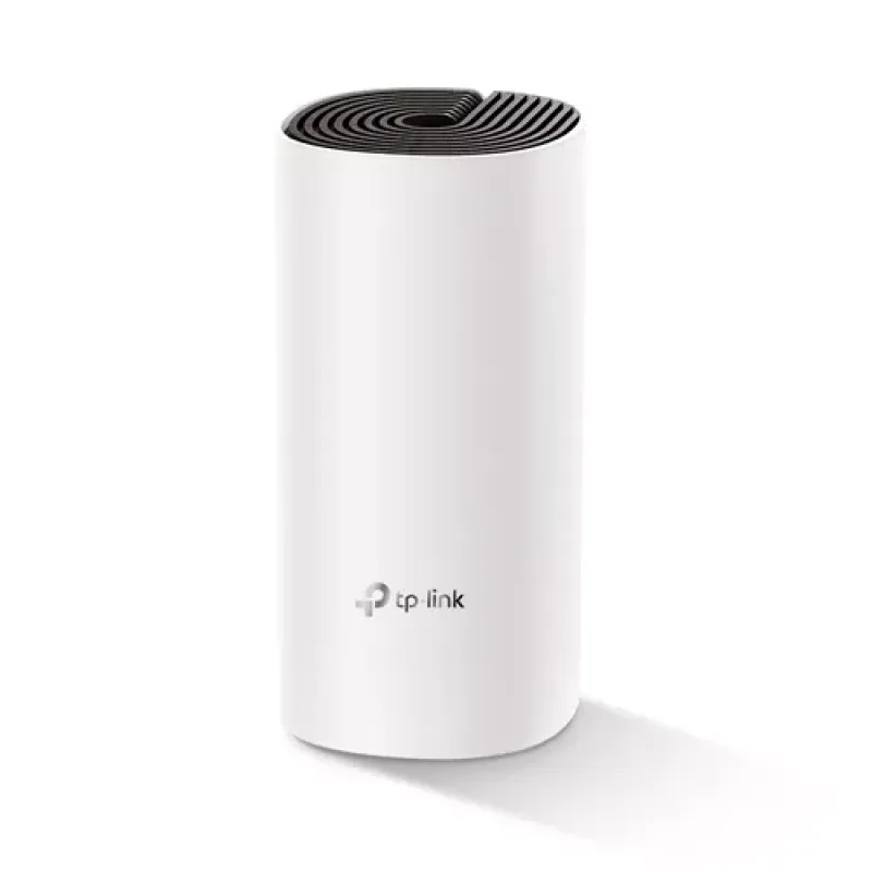 TP-Link Deco E4 (1-pack) Dviguba juosta (2,4 GHz / 5 GHz) Wi-Fi 5 (802.11ac) Balta, Pilka Vidinis