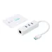 TP-Link UE330 knyginių kompiuterių dokas / jungčių replikatorius Vielinis USB 3.2 Gen 1 (3.1 Gen 1) Type-A Balta