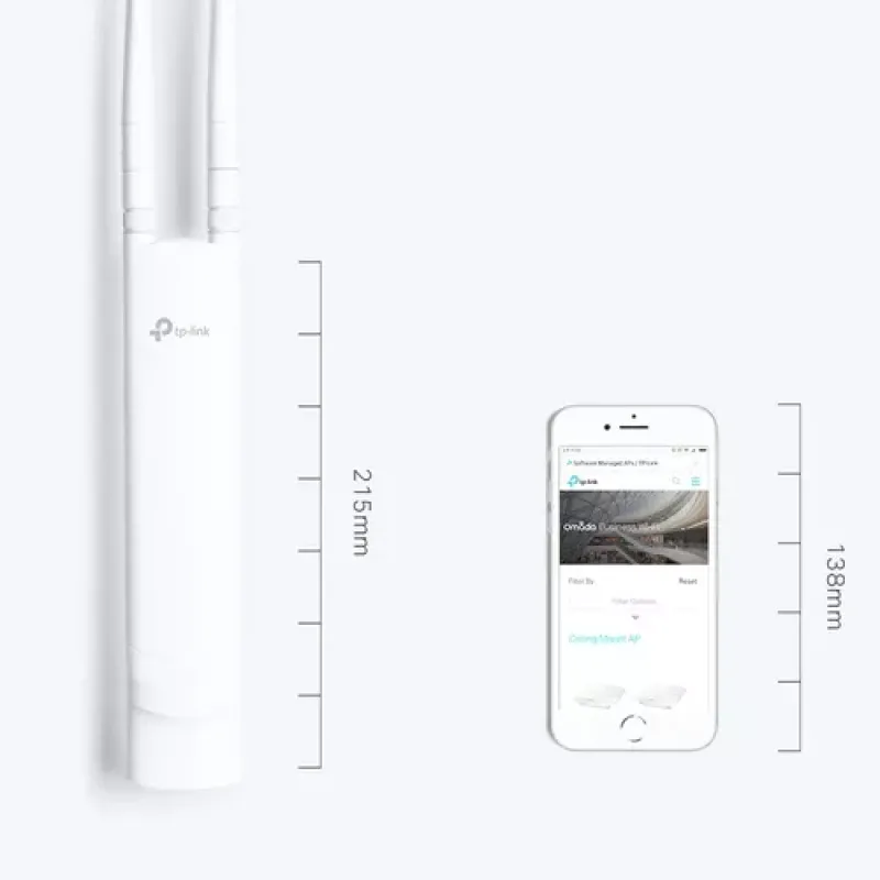 TP-Link Omada EAP110-Outdoor 300 Mbit/s White Power over Ethernet (PoE)
