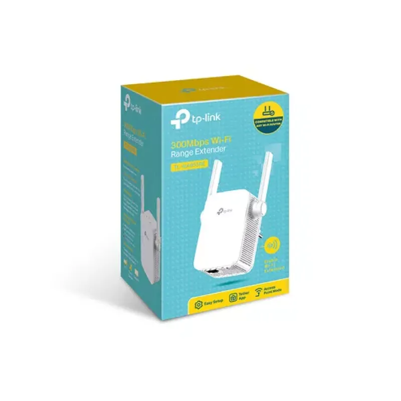 TP-Link TL-WA855RE tinklo stiprintuvas Tinklo siųstuvas ir imtuvas Balta 10, 100 Mbit/ai
