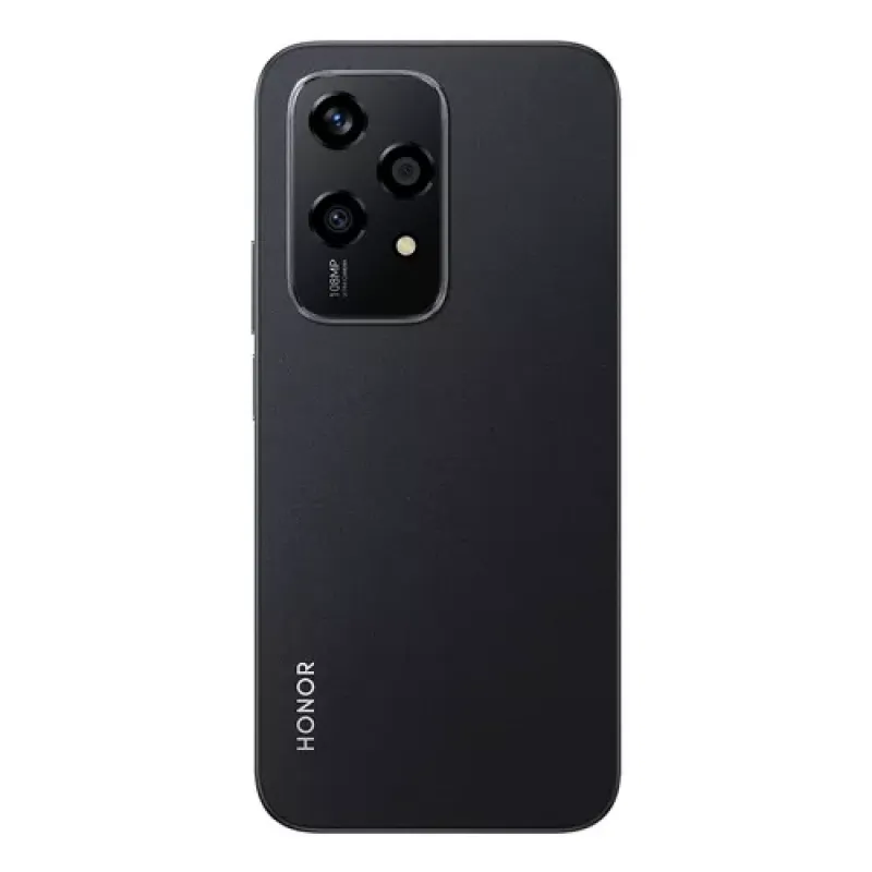 Honor 200 Lite 5G 17 cm (6.7") Dviguba SIM jungtis Android 14 C tipo USB 8 GB 256 GB 4500 mAh Juoda
