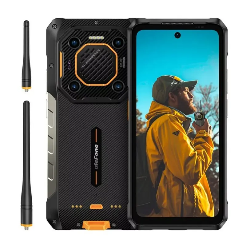Išmanusis Telefonas Ulefone UF-A26UWT/BK 6,78" Mediatek Dimensity 8020 12 GB RAM 512 GB Juoda Oranžinė