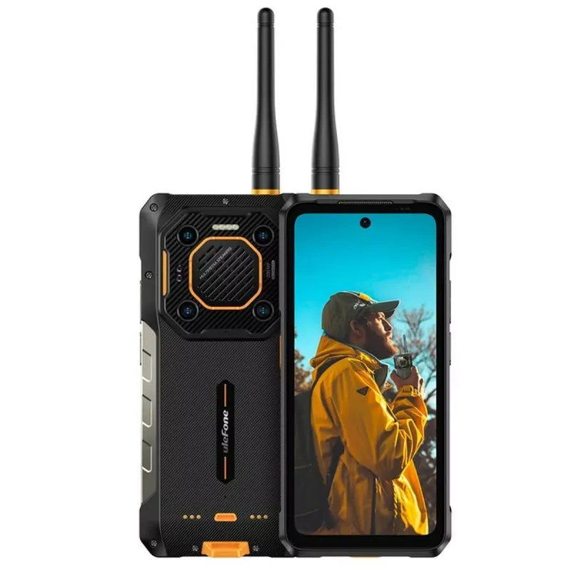 Išmanusis Telefonas Ulefone UF-A26UWT/BK 6,78" Mediatek Dimensity 8020 12 GB RAM 512 GB Juoda Oranžinė