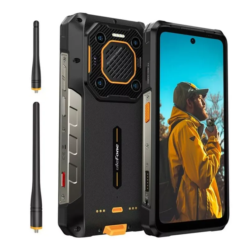 Išmanusis Telefonas Ulefone UF-A26UWT/BK 6,78" Mediatek Dimensity 8020 12 GB RAM 512 GB Juoda Oranžinė