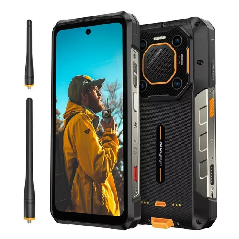 Išmanusis Telefonas Ulefone UF-A26UWT/BK 6,78" Mediatek Dimensity 8020 12 GB RAM 512 GB Juoda Oranžinė