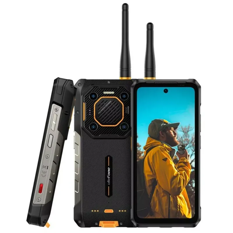 Išmanusis Telefonas Ulefone UF-A26UWT/BK 6,78" Mediatek Dimensity 8020 12 GB RAM 512 GB Juoda Oranžinė