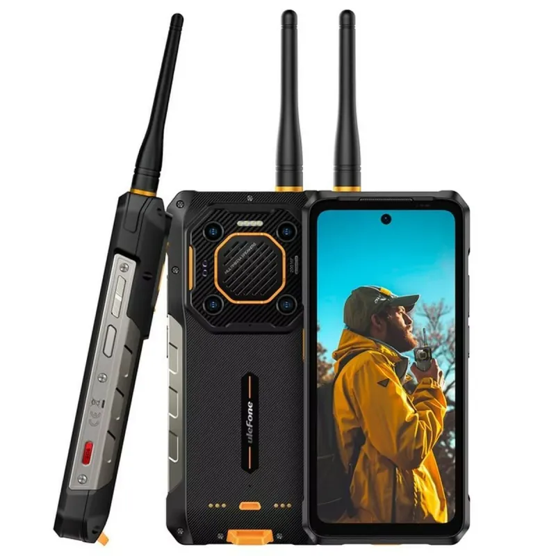 Išmanusis Telefonas Ulefone UF-A26UWT/BK 6,78" Mediatek Dimensity 8020 12 GB RAM 512 GB Juoda Oranžinė