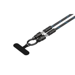Havit CB6340 - Cable de carga, 1,2 m (negro/azul)