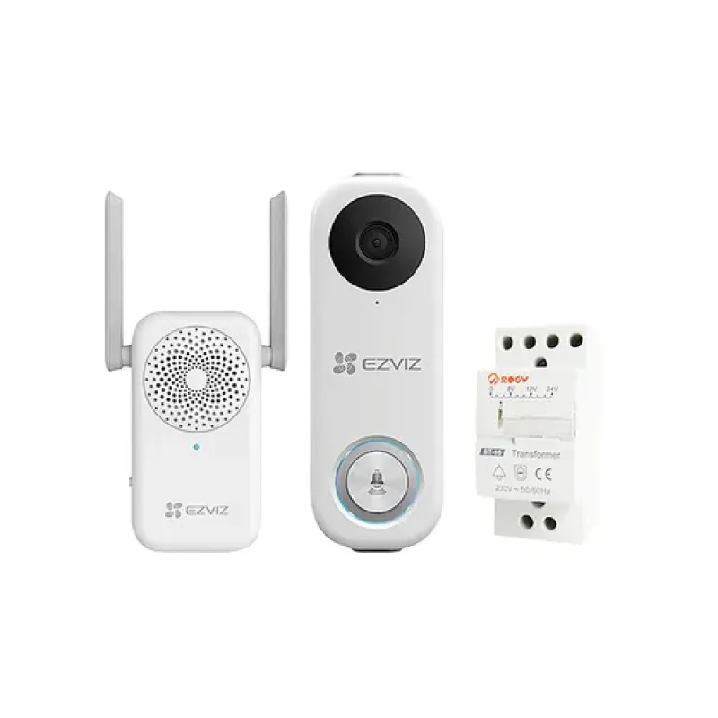 EZVIZ CS-BD-DB1C durų skambučių komplektas Balta