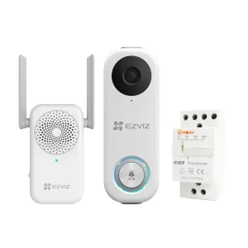 EZVIZ CS-BD-DB1C durų skambučių komplektas Balta