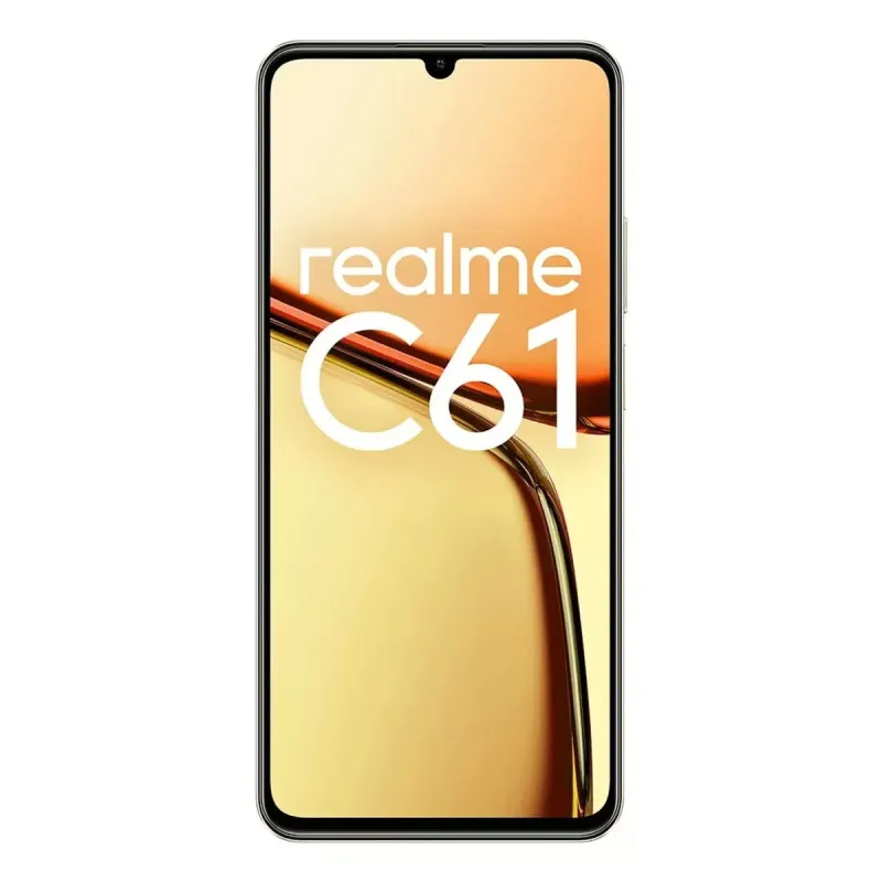 Išmanusis Telefonas Realme C61 6,74" Unisoc 6 GB RAM 128 GB Auksinis