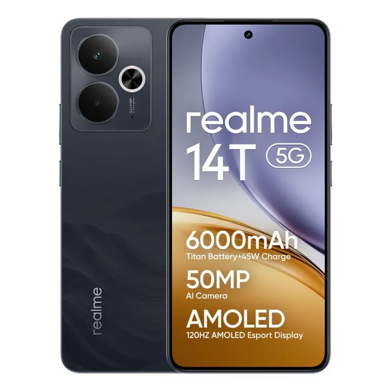 Smartphone Realme 6,67" 8 GB RAM 256 GB Negro