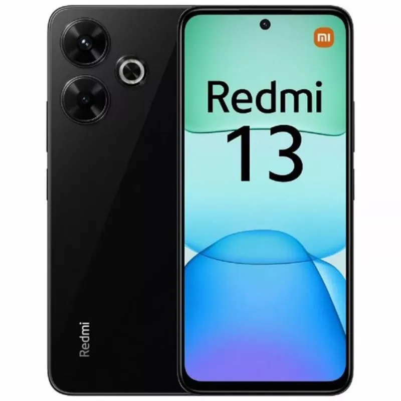 Išmanusis Telefonas Xiaomi Redmi 13 6,79" MediaTek Helio G91-Ultra 8 GB RAM 256 GB Juoda