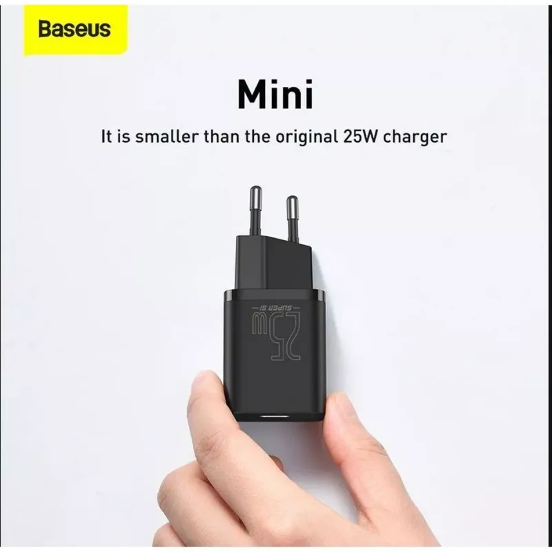 Sieninis įkroviklis Baseus TZCCSUP-L01 Juoda