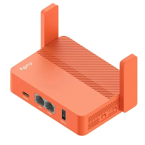 Maršrutizatorius Cudy AC1200 Oranžinė RJ45 Ethernet LAN Wi-Fi