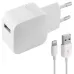Sieninis įkroviklis + MFI patvirtintas Lightning kabelis KSIX Apple-compatible 2.4A USB iPhone