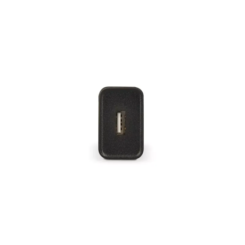 Sieninis įkroviklis + USB A - USB C kabelis KSIX USB Juoda