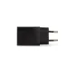 Sieninis įkroviklis + USB A - USB C kabelis KSIX USB Juoda