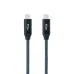 Nanocable 10.01.4301-COMB cable USB USB4 Gen 2x2 USB C Verde azulado, Negro, Gris