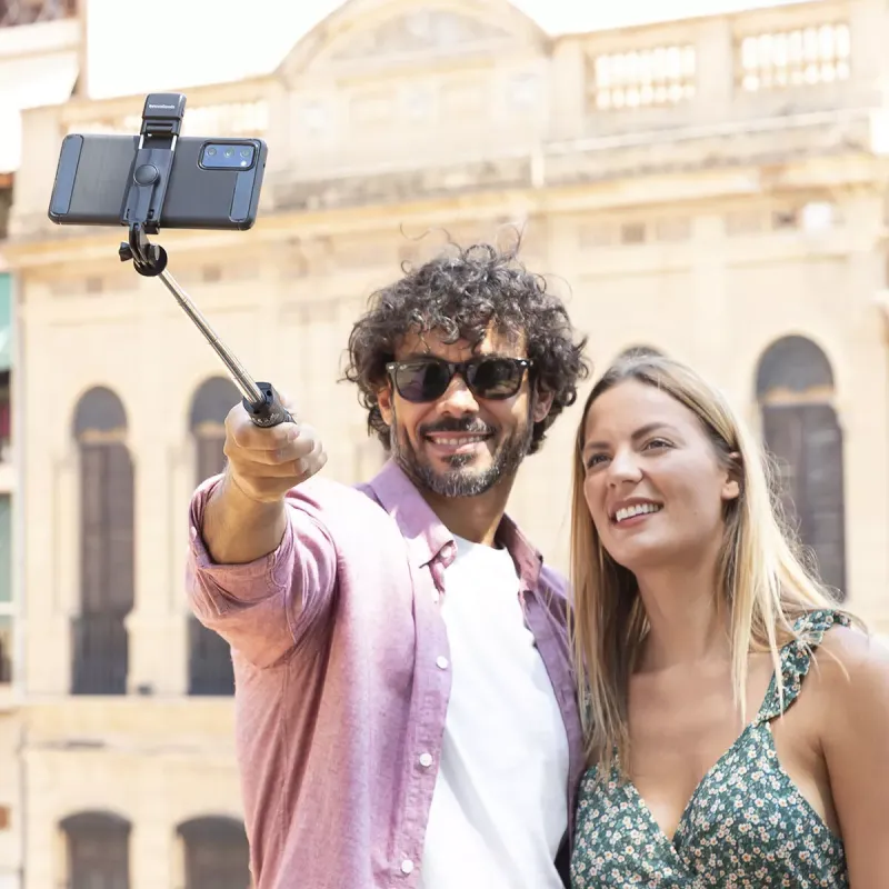 Extendable Tripod for Mobile Phone with LED and Remote Tridiex InnovaGoods