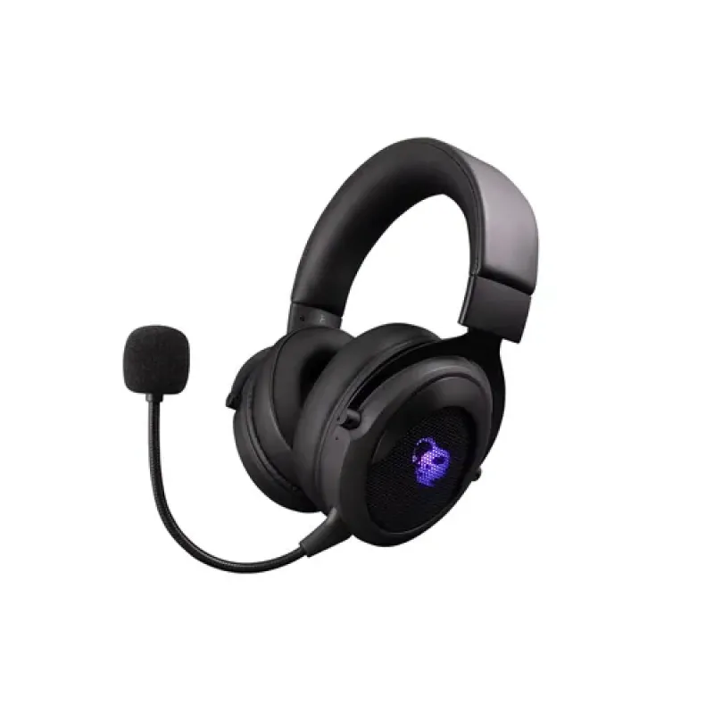Deep Gaming RGB G01 PRO Headset Wired & Wireless Head-band USB Type-C Black