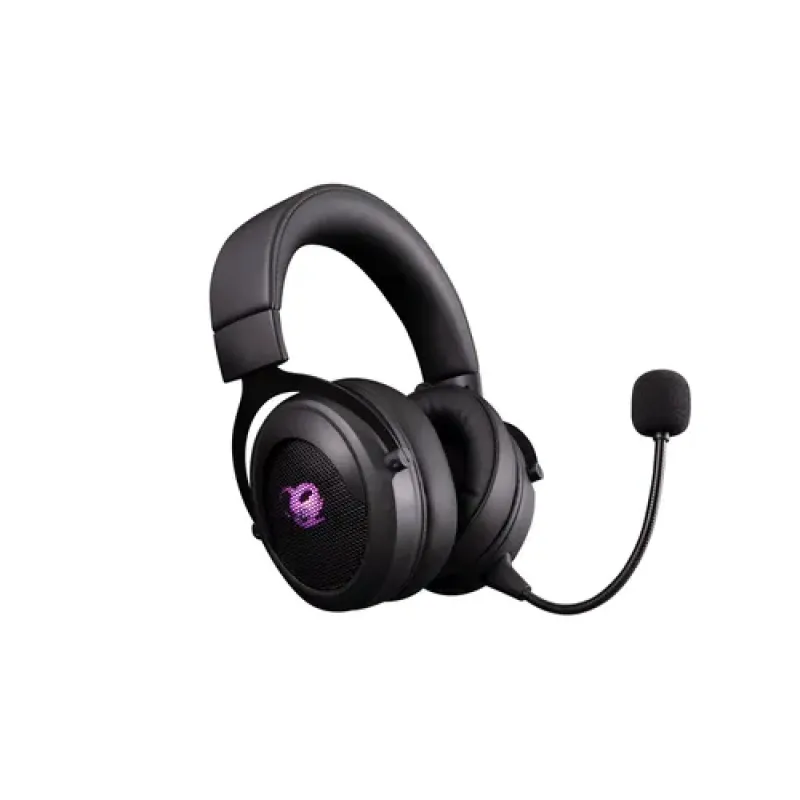 Deep Gaming RGB G01 PRO Headset Wired & Wireless Head-band USB Type-C Black