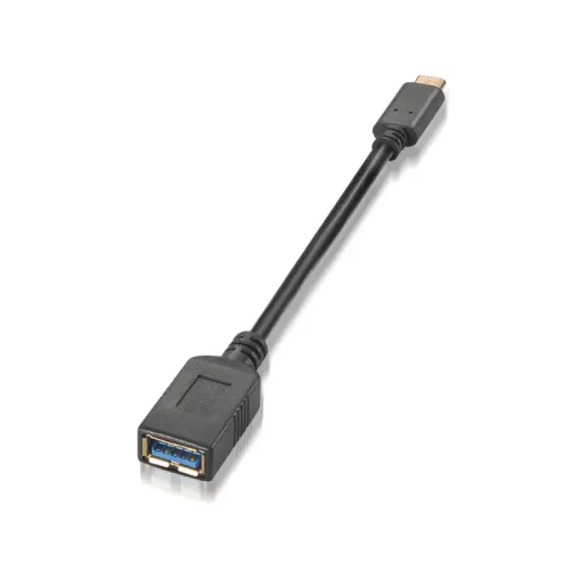 AISENS A107-0062 cable USB USB 3.2 Gen 1 (3.1 Gen 1) 0,15 m USB C USB A Negro