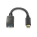 AISENS A107-0062 cable USB USB 3.2 Gen 1 (3.1 Gen 1) 0,15 m USB C USB A Negro