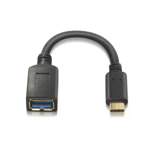 AISENS A107-0062 USB cable USB 3.2 Gen 1 (3.1 Gen 1) 0.15 m USB C USB A Black