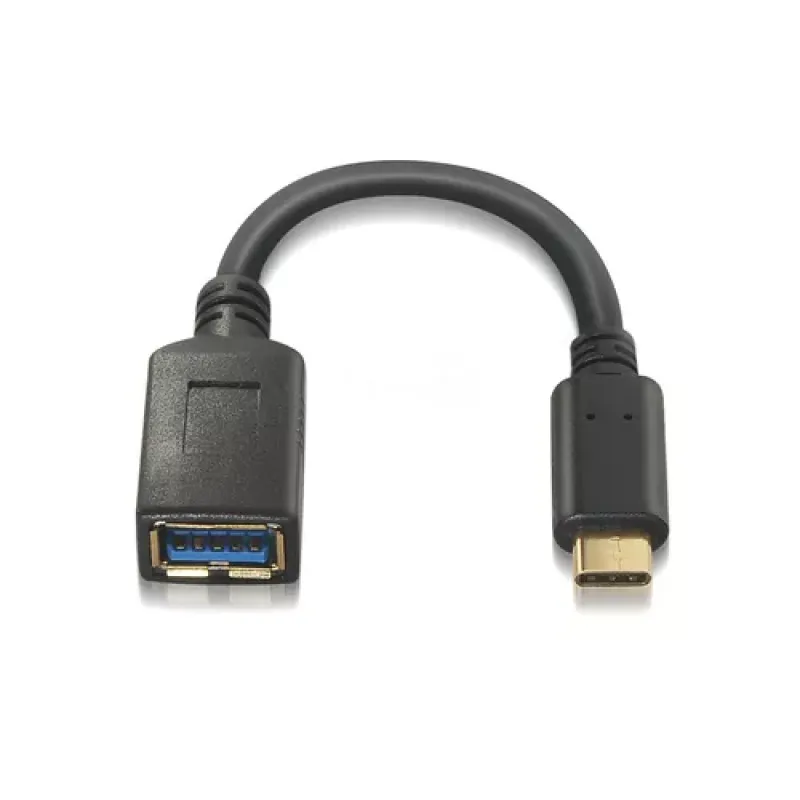 AISENS A107-0062 cable USB USB 3.2 Gen 1 (3.1 Gen 1) 0,15 m USB C USB A Negro