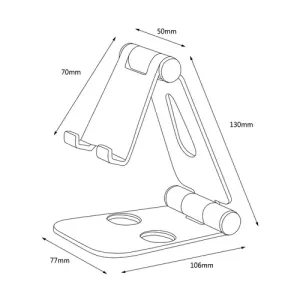 AISENS MS2PXL-092 holder Passive holder Tablet/UMPC Silver