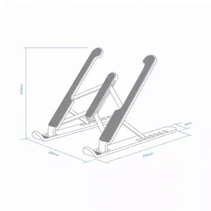 AISENS LPS1M-099 laptop stand Silver 38.1 cm (15")