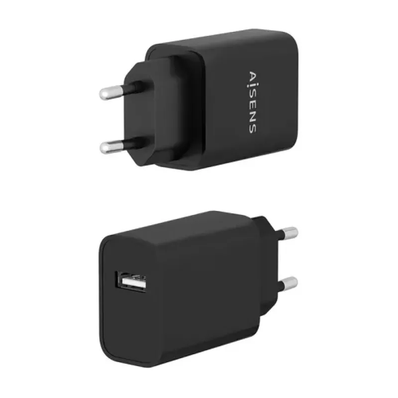 AISENS A110-0854 mobile device charger Universal Black AC Indoor