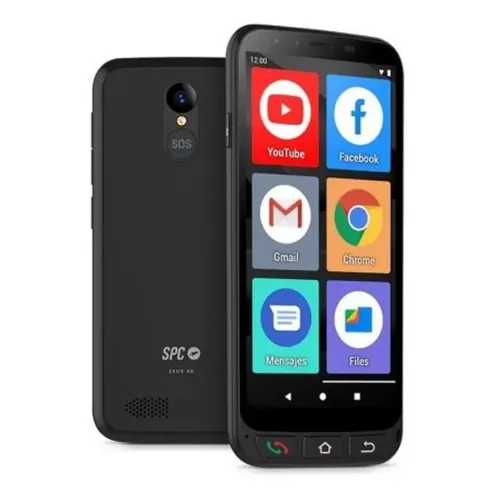 Smartphone SPC Zeus 4G PRO 5,5" Quad Core™ 1 GB RAM Negro 64 GB