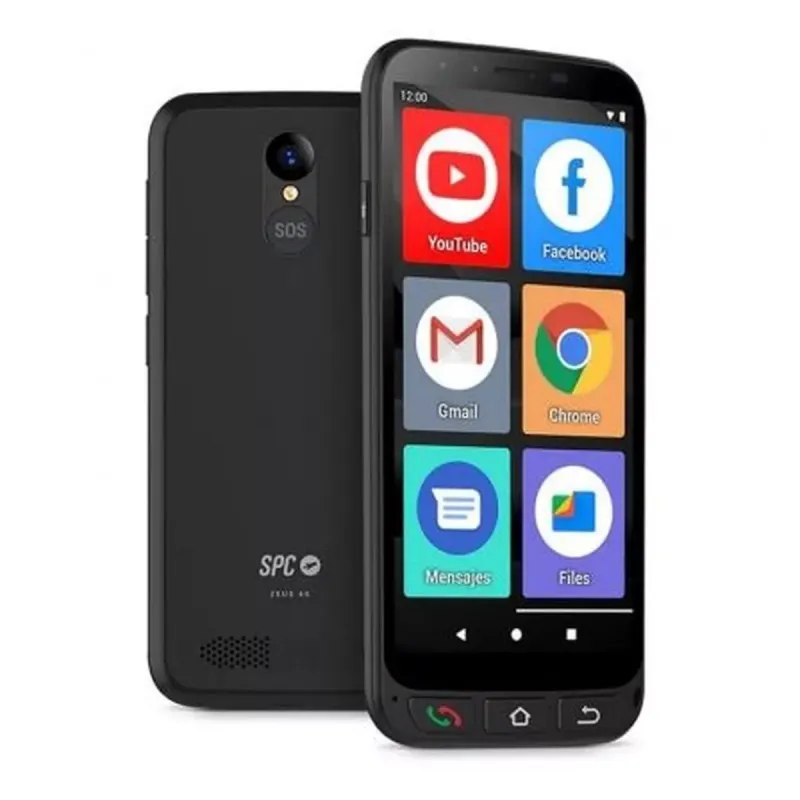 Smartphone SPC Zeus 4G PRO 5,5" Quad Core™ 1 GB RAM Negro 64 GB