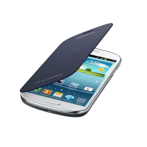 Folio mobilaus telefono dėklas Samsung Galaxy Express I8730 Mėlyna