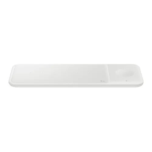Samsung Wireless Charger Trio Laisvų rankų įranga, Išmanusis telefonas, Išmanusis laikrodis Balta USB Belaidis įkrovimas Spartusis įkrovimas Vidaus