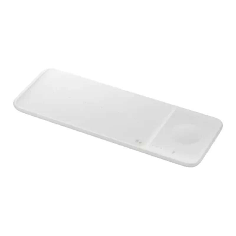 Samsung Wireless Charger Trio Laisvų rankų įranga, Išmanusis telefonas, Išmanusis laikrodis Balta USB Belaidis įkrovimas Spartusis įkrovimas Vidaus