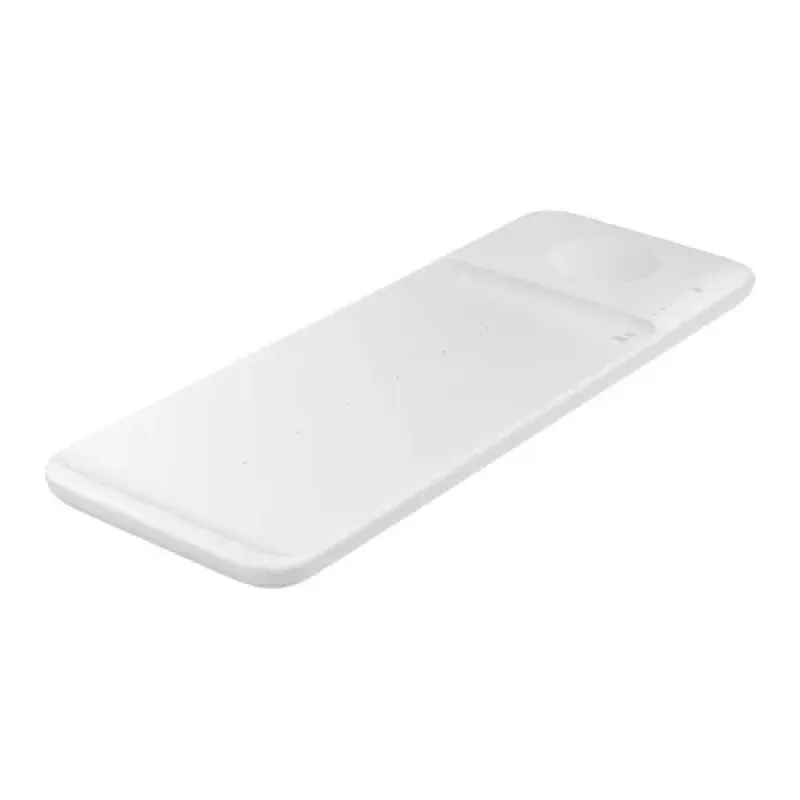 Samsung Wireless Charger Trio Laisvų rankų įranga, Išmanusis telefonas, Išmanusis laikrodis Balta USB Belaidis įkrovimas Spartusis įkrovimas Vidaus